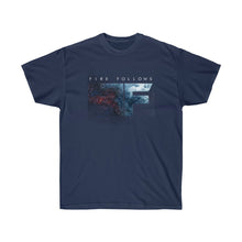 Load image into Gallery viewer, Unisex Fire Follows Tee - Blue Logo

