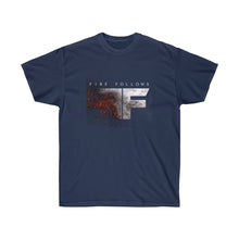 Load image into Gallery viewer, Unisex Fire Follows Tee - White Logo
